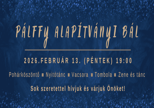III. Pálffy Alapítványi Bál